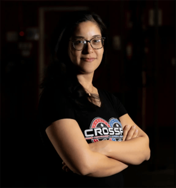 Faiza Abdullah coach at CrossFit Aurora Central